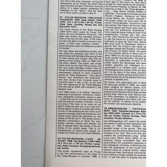 Folies Bergère, Emilienne d'Alencon, Liane De Pougy, Music Hall Posters, Book - Picture 3 of 4